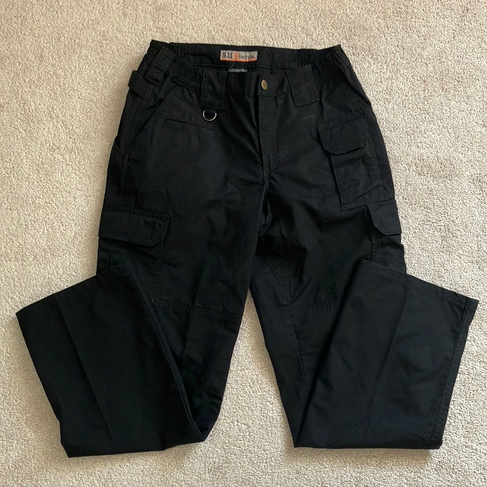 Woman’s 5.11 tactical work pants.